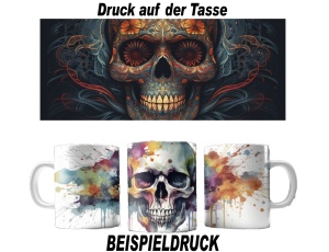 Tasse Schädel