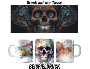 Tasse Schädel