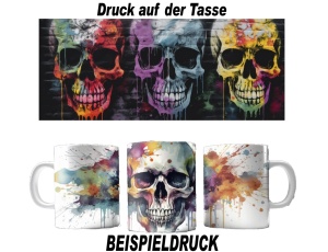 Tasse Schädel