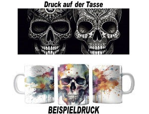 Tasse Schädel