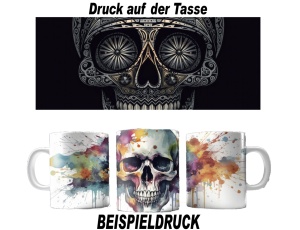 Tasse Schädel