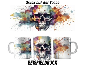 Tasse Schädel