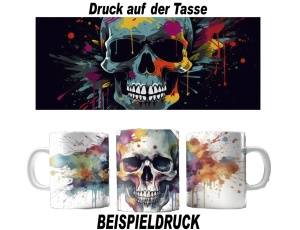 Tasse Schädel