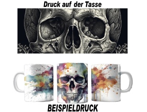 Tasse Schädel