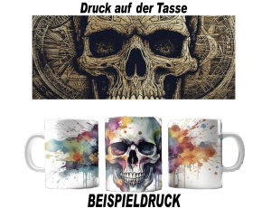Tasse Schädel