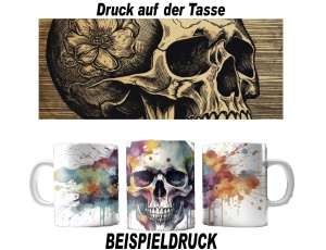 Tasse Schädel