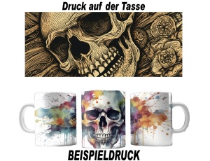 Tasse Schädel