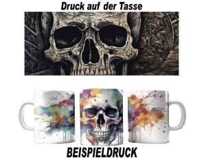 Tasse Schädel