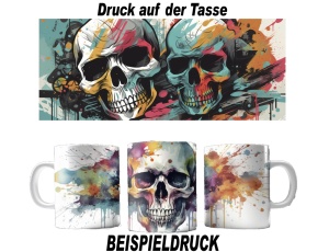 Tasse Schädel