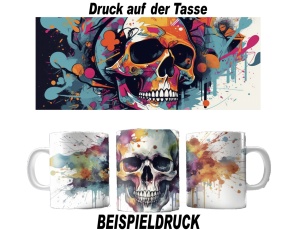Tasse Schädel