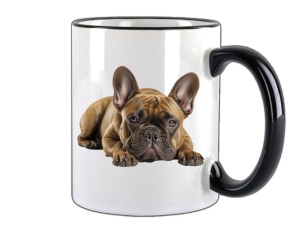 Tasse Hund Bulldogge