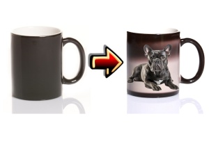 Zaubertasse Hund Bulldogge