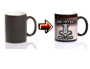 Zaubertasse Der Hammer wird es richten