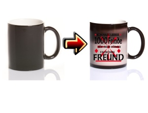 Zaubertasse Ich habe lieber 1000 Feinde als nur einen falschen Freund
