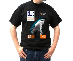 T-Shirt Blue Shark