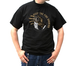 T-Shirt Keep the fire burning