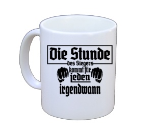 Tasse Die Stunde des Siegers