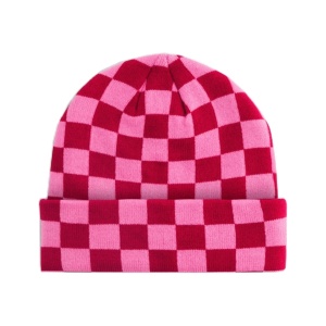 Schachbrett Beanie
