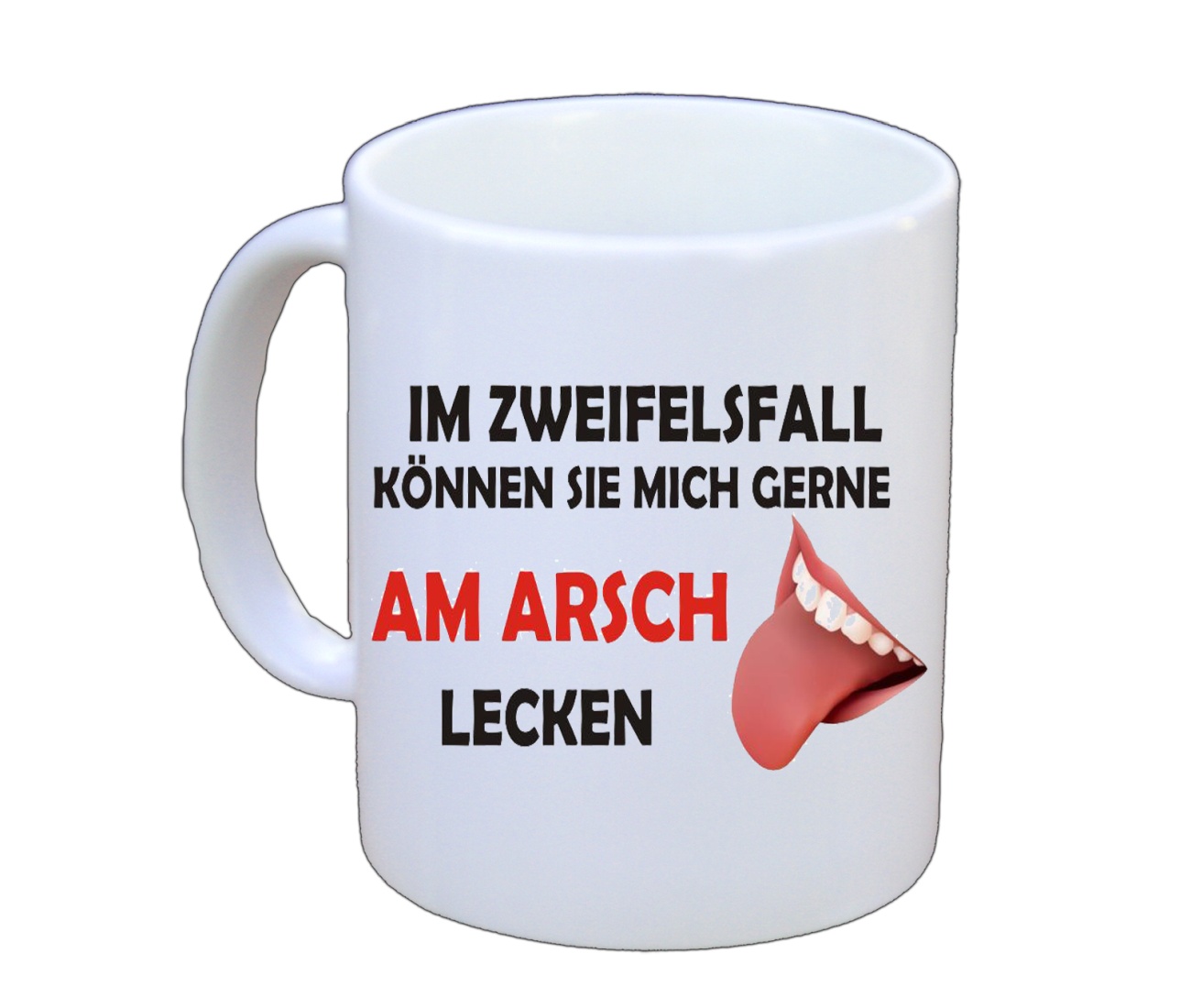 Tasse Im Zweifelsfall können Sie mich gerne