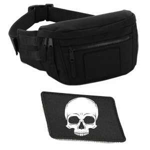 Gürteltasche Klett Totenkopf