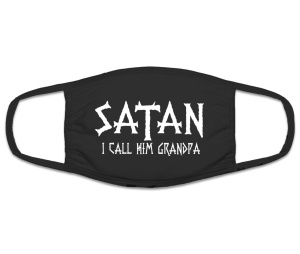 Mund Nasenschutz Satan