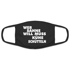 Mund Nasenschutz Wer Sahne will