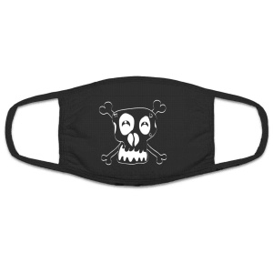 Mund Nasenschutz Totenkopf