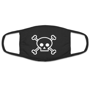 Mund Nasenschutz Totenkopf