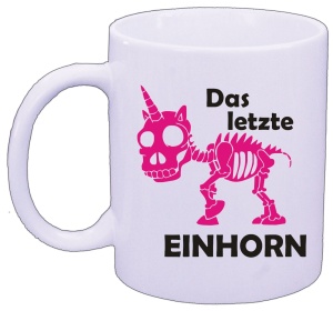 Tasse Das letzte Einhorn