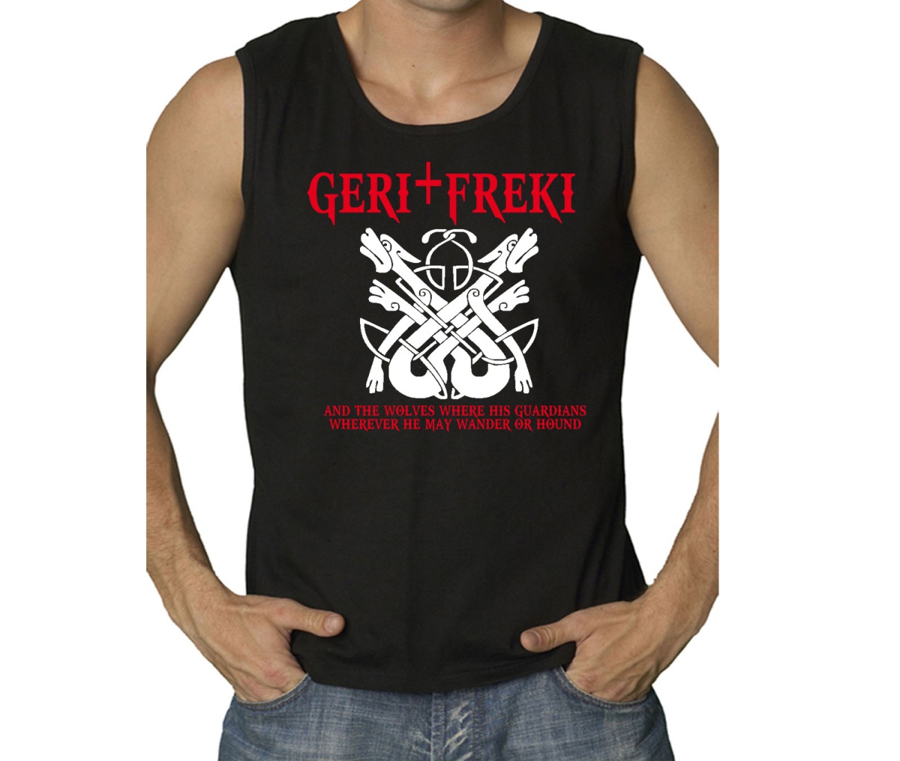 Muskelshirt Geri und Freki