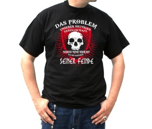 T-Shirt Das Problem der heutigen Gesellschaft