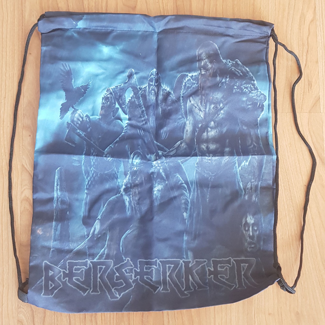 Rucksack Stringbag Berserker Wikingermotiv