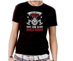 Damen Shirt I Am A Shield Maiden