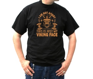 T-Shirt Viking Face