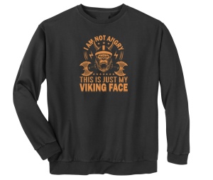 Sweatshirt Viking Face