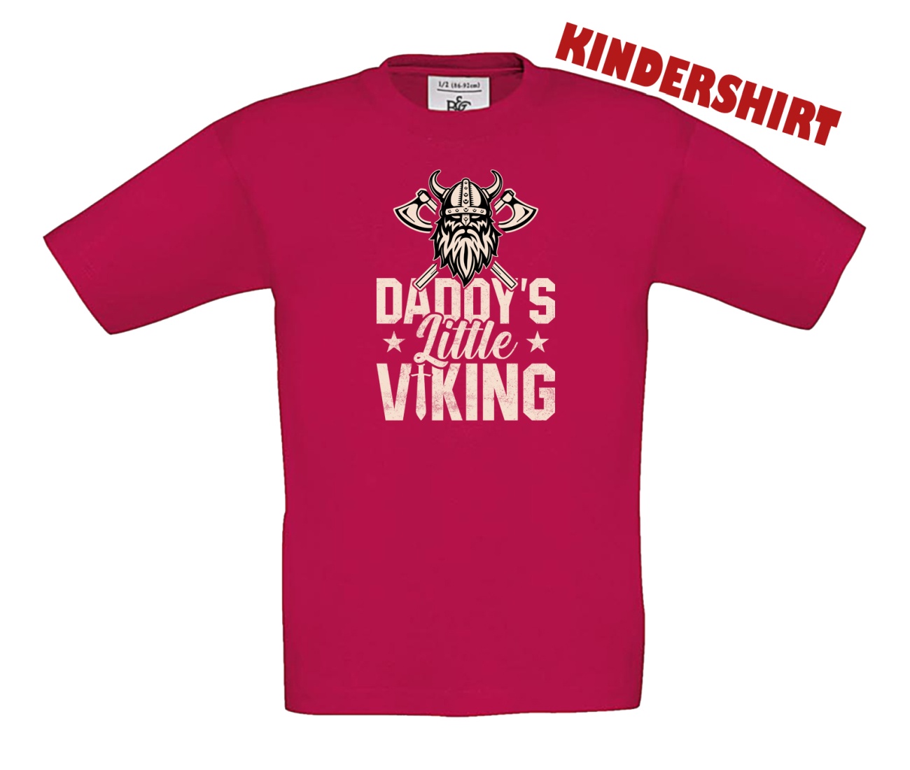 Kinder Shirt Daddys Little Viking