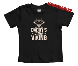Baby Shirt Daddys Little Viking