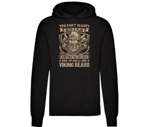 Kapusweatshirt Viking Beard