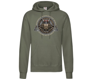 Kapusweatshirt Nordic Asgard Warrior