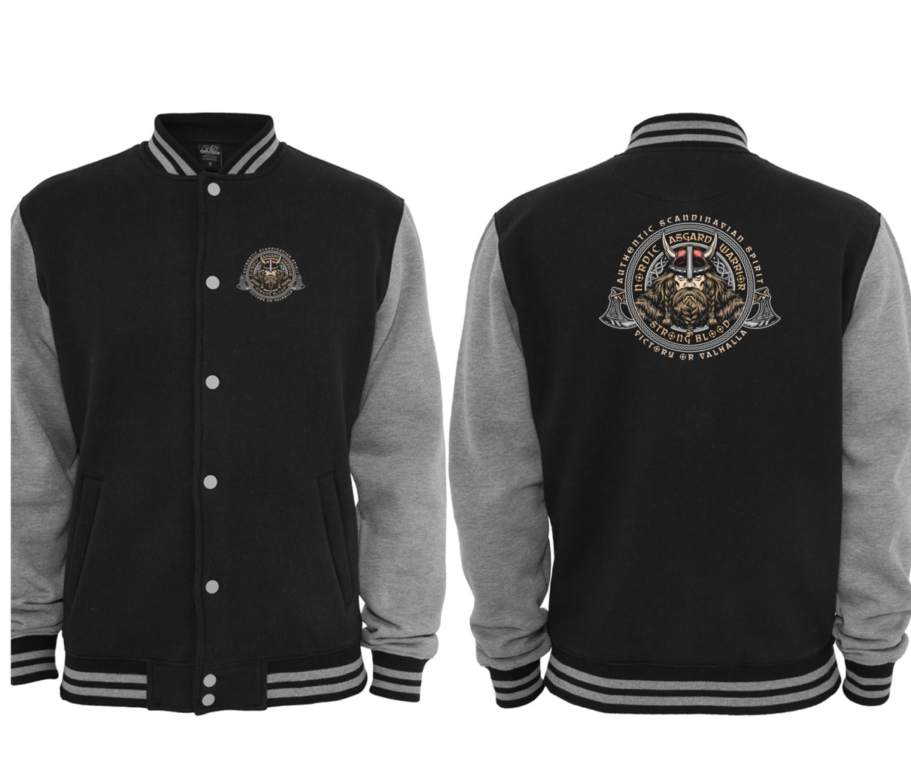 College Jacke Nordic Asgard Warrior