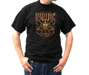 T-Shirt Scandinavian Viking Valhalla