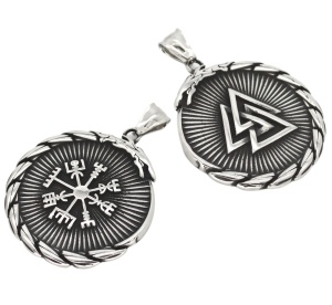 Anhänger Valknut Vegvisir