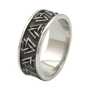 Fingerring Valknut