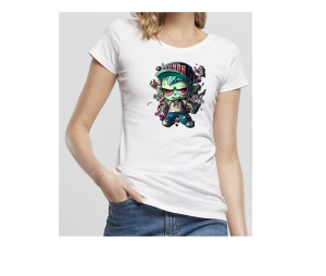 Damen Shirt Zombie