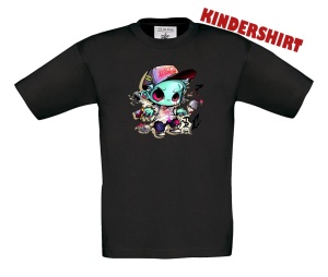 Kinder Shirt Zombie