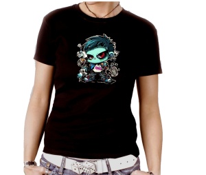 Damen Shirt Zombie