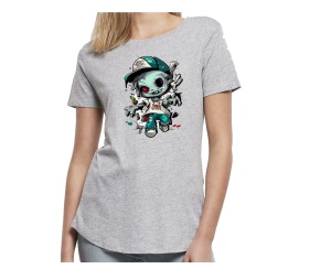 Damen Shirt Zombie