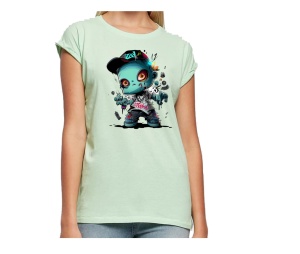 Damen Shirt Zombie