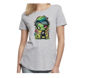 Damen Shirt Zombie