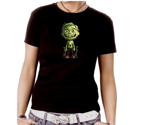 Damen Shirt Zombie